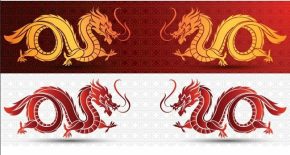 Tải 10+ mẫu Rồng vector file AI, Corel, PSD, PNG