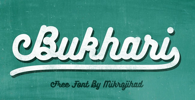 font chữ Bukhari Script