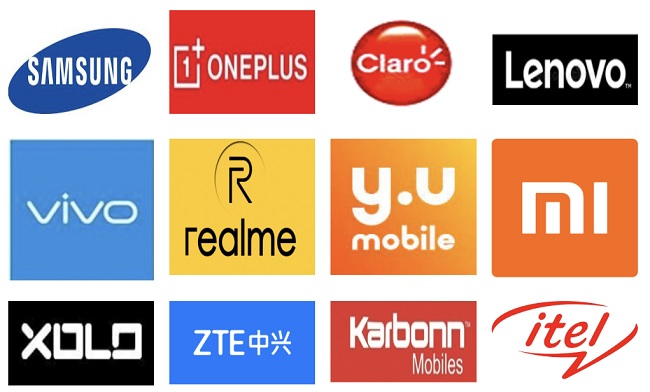 logo các hãng điện thoại